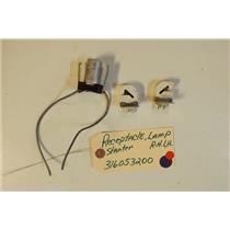 FRIGIDAIRE  STOVE 316053200 3051222 3051223  Receptacle-lamp, Rh Lh  starter