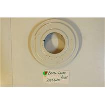 KITCHENAID STOVE 3185820 Bezel, Large Rr-lf  USED PART