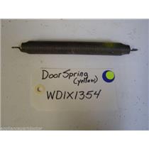 GE Dishwasher WD1X1354 Door Spring (yellow) USED PART