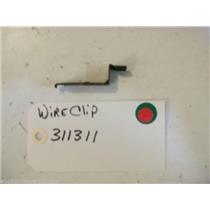 Whirlpool STOVE 311311 Clip, Wire USED PART