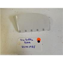 MAYTAG WASHER  22001985  Baffle, Drip (rear)   used part
