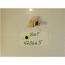 Fisher Paykel  Washer 420665  Bolt Stained, marks from use  used part