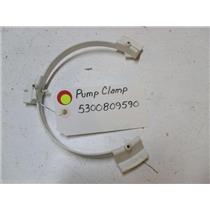 FRIGIDAIRE DISHWASHER 5300809590 PUMP CLAMP USED PART ASSEMBLY