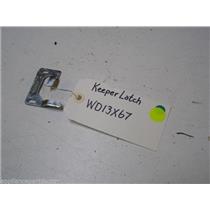 GE DISHWASHER WD13X67 LATCH KEEPER USED PART ASSEMBLY