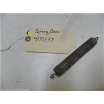 KITCHEN AID DISHWASHER 4171237 DOOR COUNTER BALANCE SPRING USED PART ASSEMBLY