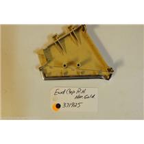 Whirlpool  Washer 371925  End cap harvest gold rh  used part
