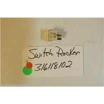 FRIGIDAIRE Stove 316118102 Switch-rocker  USED PART