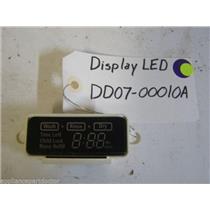 Samsung DISHWASHER Display led DD07-00010A   used part