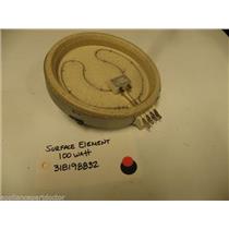 KENMORE STOVE 318198832 SURFACE ELEMENT 100 WATT   used