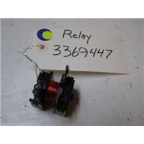 WHIRLPOOL DISHWASHER 3369447 Relay used part assembly