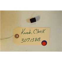 CALORIC  STOVE 307138B     Knob, Clock    USED