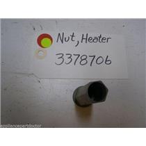 KENMORE DISHWASHER 3378706 NUT USED PART ASSEMBLY
