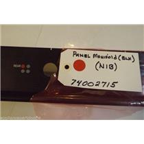 MAYTAG STOVE 74002715 PANEL, MANIFOLD (BLK) NEW IN BOX