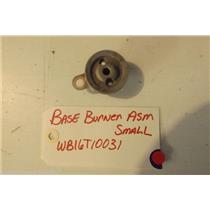 GE STOVE WB16T10031  Base Burner Asm Small used part