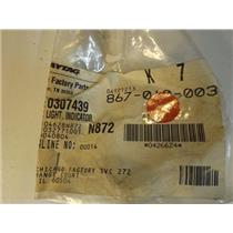 Maytag Amana Gas Stove  0307439 Y0307439  Light, Indicator  NEW IN BOX