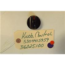 FRIGIDAIRE  STOVE 5304415959   316025100   Knob-control, Infinite Sw   USED