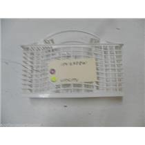 FRIGIDAIRE DISHWASHER 154238801 WHITE UTILITY BASKET USED PART ASSEMBLY