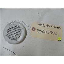 MAYTAG DISHWASHER 99002590 DOOR VENT BEZEL USED PART ASSEMBLY