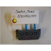 KENMORE DISHWASHER 5304460919 SELECT SWITCH USED PART ASSEMBLY