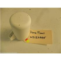 GE DISHWASHER WD12X445 FLOAT DOME USED PART ASSEMBLY