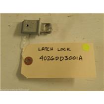LG DISHWASHER 4026DD331A LATCH LOCK USED PART ASSEMBLY F/S