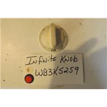 GE STOVE WB3K5259 Infinite Knob   USED PART