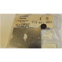 MAYTAG ADMIRAL AMANA WASHER 21001517 Shield- co NEW IN BAG
