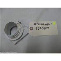KITCHEN AID DISHWASHER 9740989 BLOWER SUPPORT USED PART ASSEMBLY