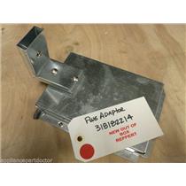FRIGIDAIRE RANGE 318182214 FLUE ADAPTER NEW W/O BOX