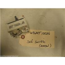 STOVE WB24T10026 2000W INF CONTROL SWITCH USED PART ASSEMBLY