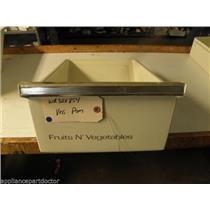 GE REFRIGERATOR WR32X854 VEG PAN USED PART ASSEMBLY FREE SHIPPING