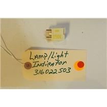 FRIGIDARE STOVE 316022503 Light/lamp, Indicator  250v      used