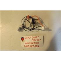GE STOVE WB08K0010  WB08K0006 Lamp socket, starter   USED PART