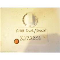 KENMORE STOVE 8272806  Knob Dual/single USED  PART