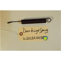 GE DISHWASHER WD03X10030 Door hinge spring   USED PART