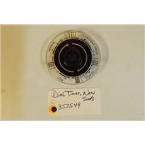 Whirlpool  Washer 357549  Dial timer non suds   used part