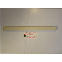 KITCHEN AID  STOVE 9750631PT  Trim, Door-left (almond) SMALL SCRATCHES  USED