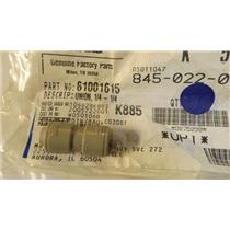 MAYTAG WHIRLPOOL AMANA JENN AIR REFRIGERATOR 61001615 Tubing Coupler  NEW IN BAG