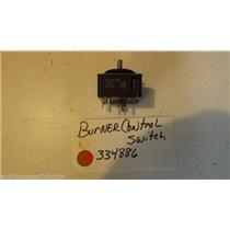 KENMORE OVEN 334886  burner control switch   USED PART