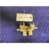 GE WASHER WH13X10048 TRIPLE VALVE USED PART ASSEMBLY FREE SHIPPING