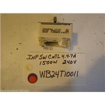 GE OVEN  WB24T10011  Inf Sw Cntl  4.4-7A 1500w used part