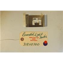 FRIGIDAIRE STOVE 318110700     Bracket-light Switch   NEW W/O BOX