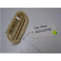 GE DISHWASHER WD12X418 SUMP CAP USED PART ASSEMBLY