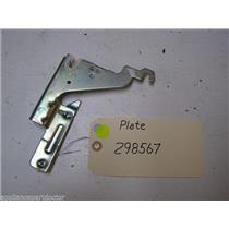 BOSCH DISHWASHER 298567 PLATE USED PART ASSEMBLY