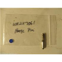 GE REFRIGERATOR WR2X7061 HINGE PIN USED PART ASSEMBLY FREE SHIPPING