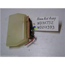 Ge Dishwasher WD3X732 Body Rinse Aid WD21X393 Bimetal used part assembly
