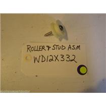 GE Dishwasher WD12X332  Roller & Stud used part