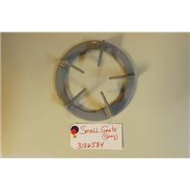 KITCHENAID STOVE 3186584 3186672   Small Grate (gray)   USED PART