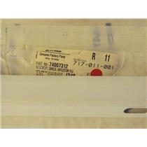 MAGIC CHEF AMANA STOVE 74007312 Shield, Deflector Flue (wht)   NEW IN BOX