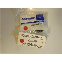 Maytag Stove  7737P024-60  Knob, Control   NEW IN BOX